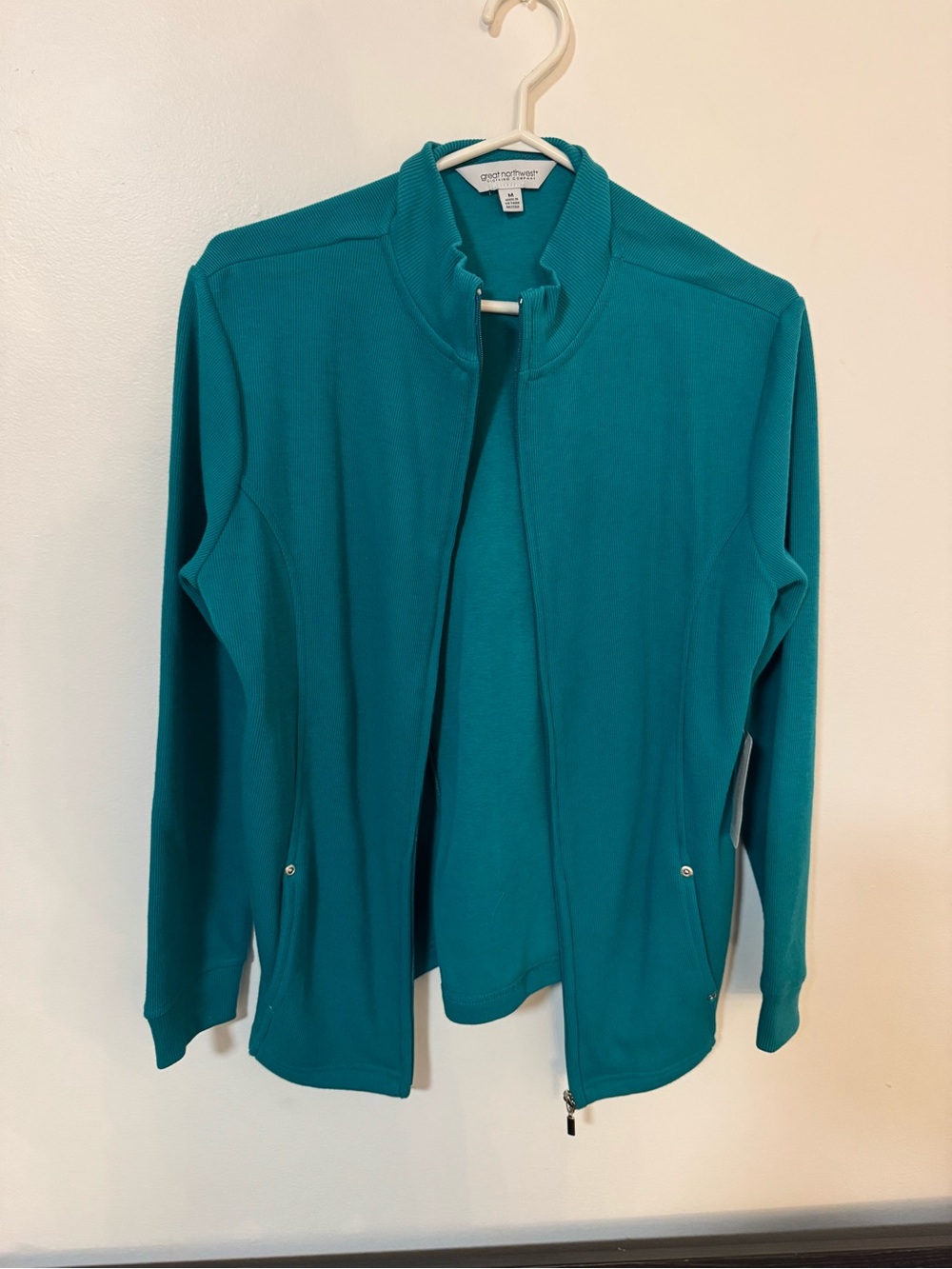 BNWT Great northwest Teal Full-Zip Jacket for Women